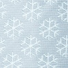 Gray Microfiber Snowflakes Tie