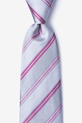 Abbert Gray Extra Long Tie Photo (0)