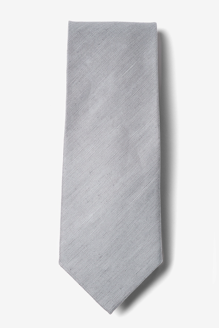 Gray Silk Cornell Tie | Ties.com