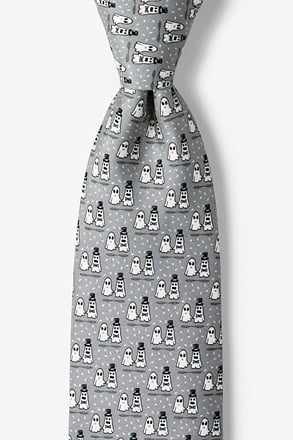 The After Wife Gray Tie