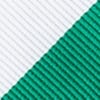 Green Microfiber Green & White Stripe