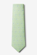 Whale Tails Green Tie Photo (1)
