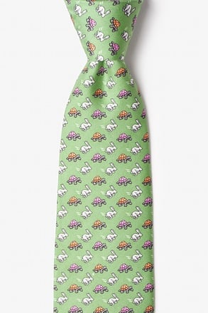 _Bad Hare Day Green Tie_