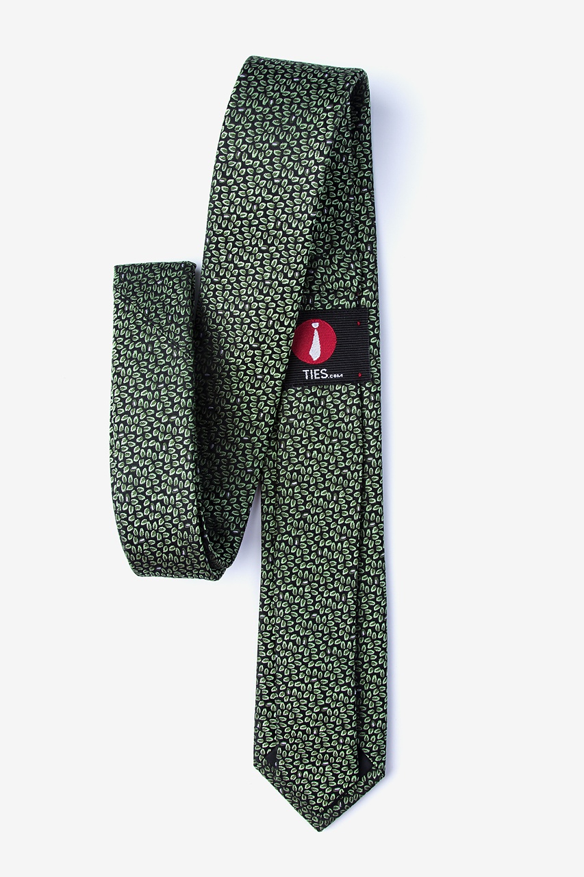 Green Silk Doolittle Skinny Tie | Ties.com