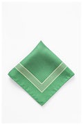 Polkadot and Stripe Pocket Square Green Pocket Square Photo (0)