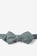 Hunter Green Molly Diamond Tip Bow Tie Photo (0)