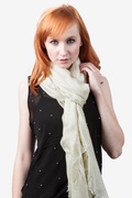 Ivory Twinkle Scarf Photo (0)