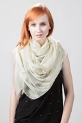 Ivory Twinkle Scarf Photo (3)