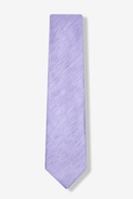 Purple Port Belle Lavender Skinny Tie Photo (0)