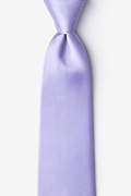 Lavender Extra Long Tie Photo (0)