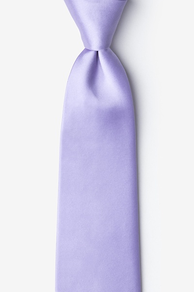 Lavender Extra Long Tie