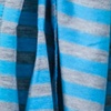 Light Blue Traveling Stripe Scarf