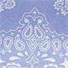 Light Blue Silk Paisley Pocket Square