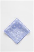 Paisley Pocket Square Light Blue Pocket Square Photo (0)