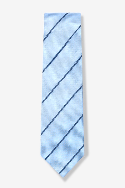 Light Blue Wool Bishop Tie | Ties.com