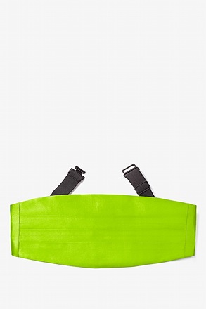 _Lime Green Cummerbund Cummerbund_