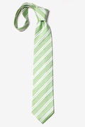 Stanford Lime Green Extra Long Tie Photo (3)