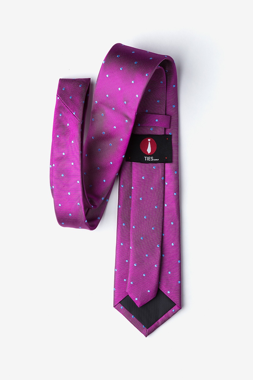 Magenta Silk Gotland Extra Long Tie | Ties.com