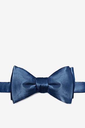 Mallard Blue Self-Tie Bow Tie