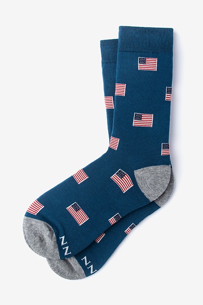 American Flags Sock | Patriotic Sock | Ties.com