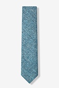 Navy Blue Thompson Skinny Tie Photo (1)