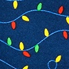 Navy Blue Microfiber Christmas Lights