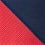 Navy Blue Microfiber Red & Navy Stripe Clip-On Clip-on Tie For Boys