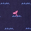 Navy Blue Microfiber Whale Tails