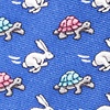 Navy Blue Silk Bad Hare Day Tie