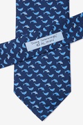 Doing Swimmingly Navy Blue Tie Photo (2)