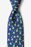 Frog & Prince Navy Blue Tie Photo (0)