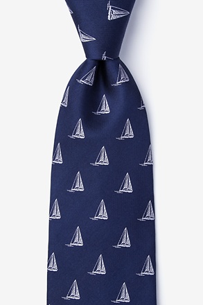 _Pier Pressure Navy Blue Tie_