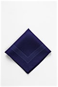 Polkadot and Stripe Pocket Square Navy Blue Pocket Square Photo (0)