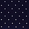 Navy Blue Silk Polkadot Pocket Square