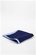 Polkadot Pocket Square Navy Blue Pocket Square Photo (1)