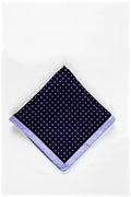 Polkadot Pocket Square Navy Blue Pocket Square Photo (0)