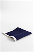 Solid Navy Pocket Square Navy Blue Pocket Square Photo (1)