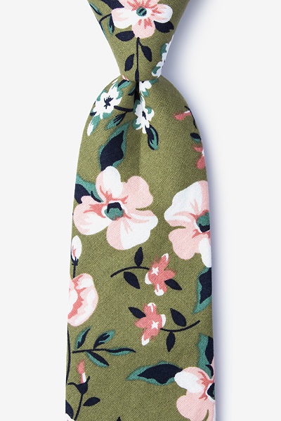 Olive Cotton Holden Tie | Ties.com