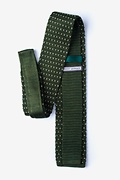 Laos Olive Knit Tie Photo (1)