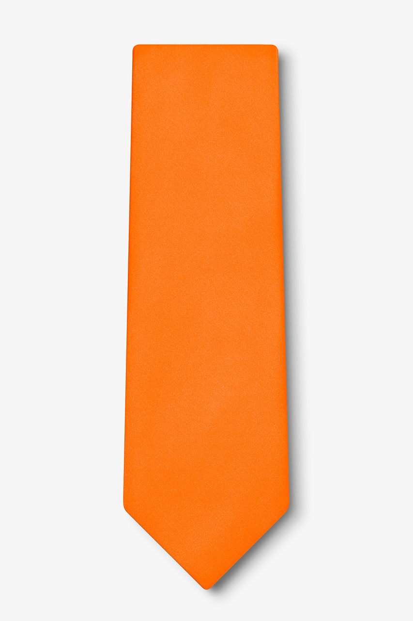 Orange Dream Silk Extra Long Tie | Ties.com
