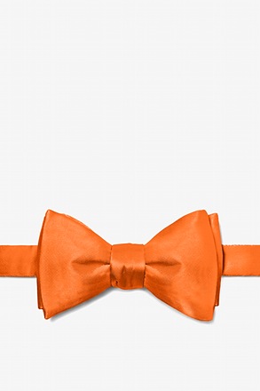 orange bow tie