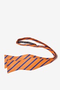 Balboa Orange Stripe Self Tie Bow Tie Photo (2)