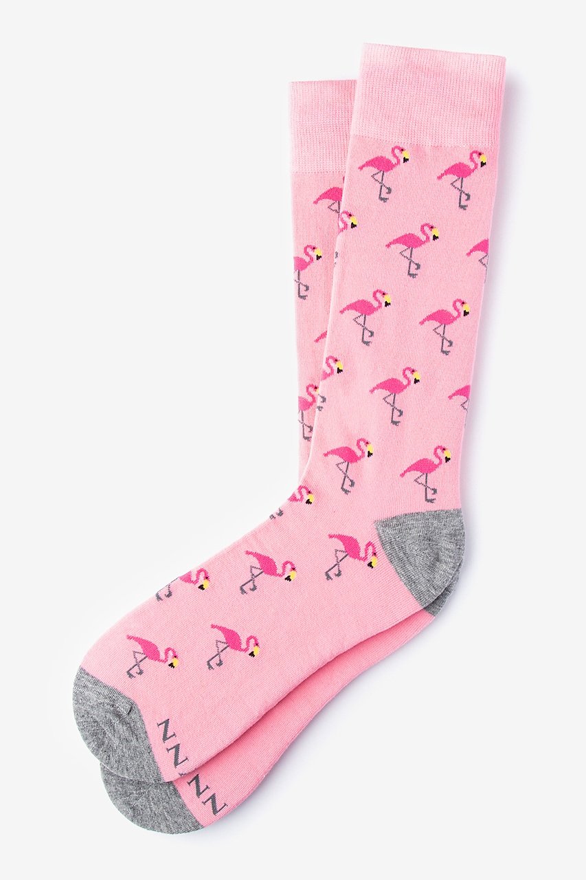 Pink Flamingo Socks | Animal Socks | Ties.com