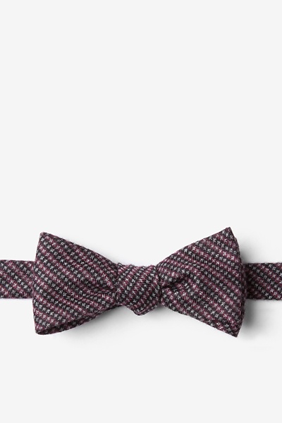 Pink Cotton Gilbert Skinny Bow Tie | Ties.com