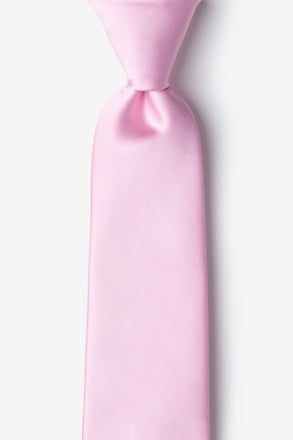 _Pink Frosting Extra Long Tie_