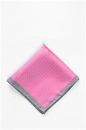 Polkadot Pocket Square Pink Pocket Square