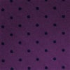 Plum Silk Polkadot Pocket Square