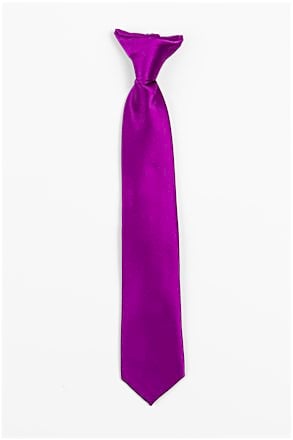 Plum Wine Clip-on Tie For Boys