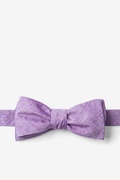 Purple Catalina Batwing Bow Tie Photo (0)