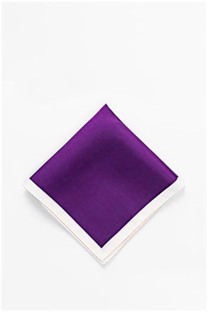 _Solid Purple Pocket Square Pocket Square_